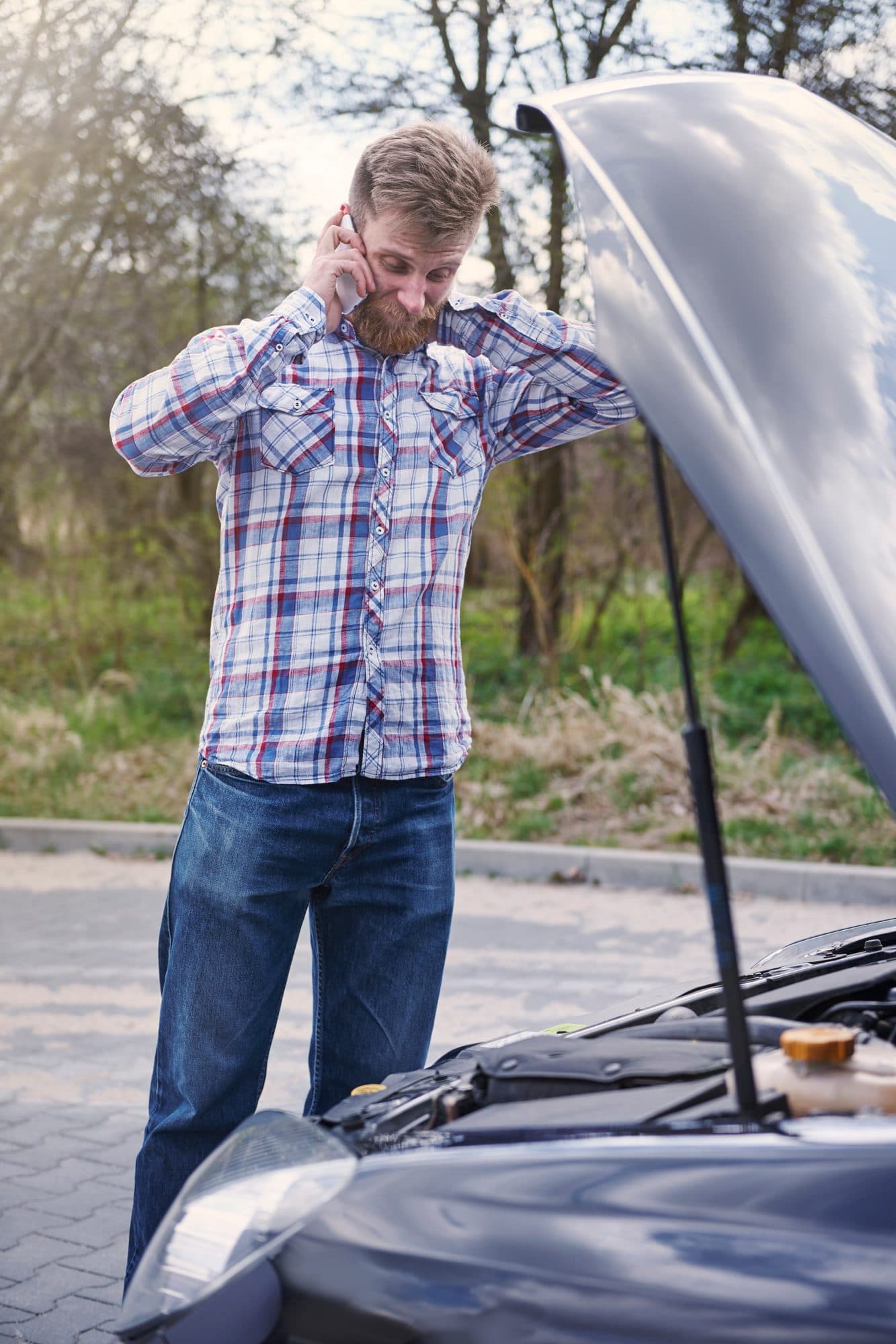 Vehicle prepared for full breakdown recovery